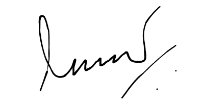 Abhi's signature